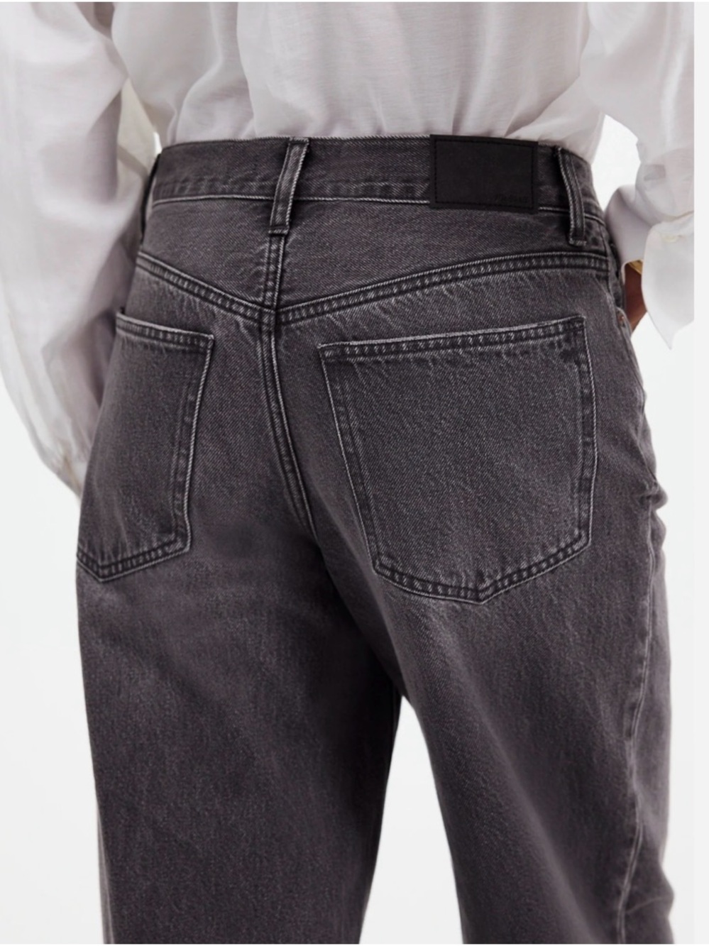 Madewell Petite Superwide-Leg Jeans in Kingswood Wash Size 29P - Picture 4 of 14